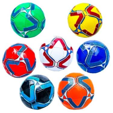 Imagem de Bola de Futebol Colorida Campo Futsal Society Nº5 Sortidas