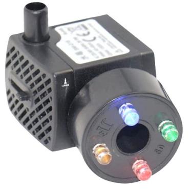 Imagem de Bombinha para Fontes e Aquários Bomba Submersa Lorben com Luz LED 2.5W