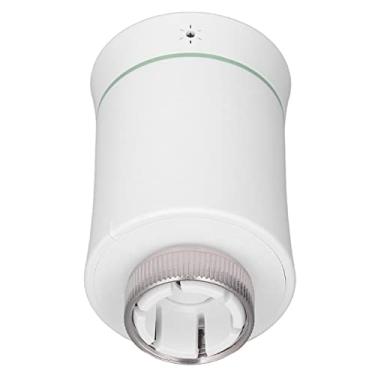Imagem de GLOGLOW Válvula Termostata de Radiador Inteligente, Material ABS, Controle Remoto e Modos Programáveis ​​para Soluções Eficientes de Aquecimento Doméstico, Eletrodomésticos (Branco)