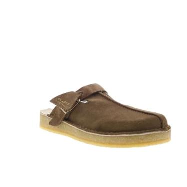 Imagem de Clarks Trek Mule masculino, Camurça de caramelo, 8.5