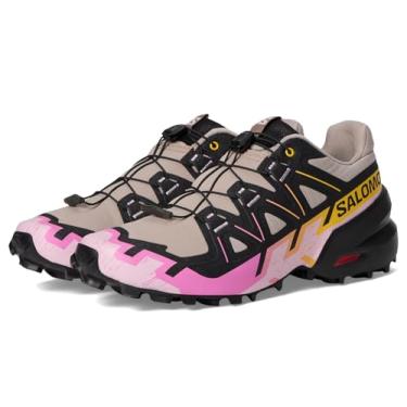 Imagem de Salomon Tênis feminino Speedcross 6, Etherea/preto/cíclame, 38
