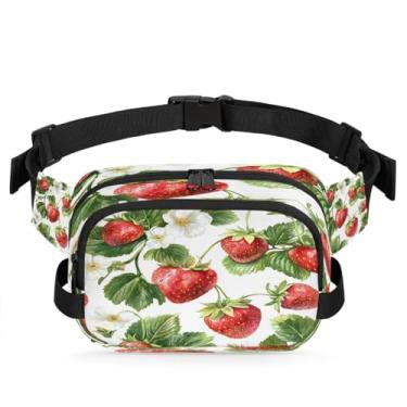 Imagem de Pochete abstrata de mármore rosa para mulheres e homens com alça ajustável, bolsa transversal, bolsa de peito, bolsa tiracolo, Cor 17