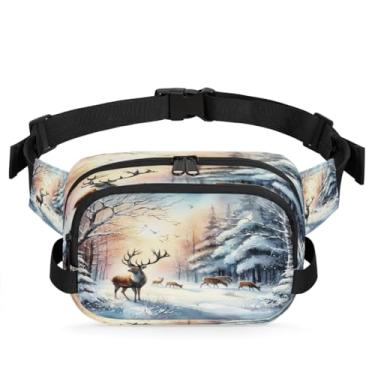 Imagem de Pochete roxa legal de caminhão para mulheres e homens com alça ajustável, bolsa transversal, bolsa de peito, bolsa tiracolo, Cor 19