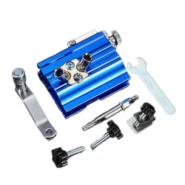 Imagem de MotiveTech Afiador de motosserra manual com manivela para motosserras elétricas, gabarito portátil para afiar motosserras, Grande