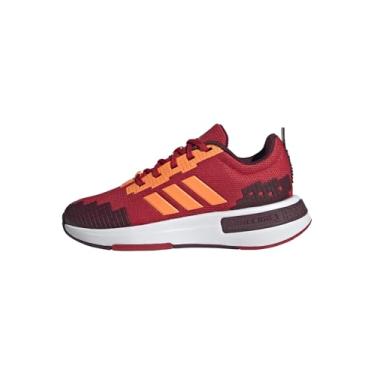 Imagem de adidas Tênis infantil unissex Minecraft Pro J, Better Scarlet/Maroon, 20