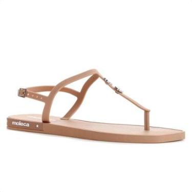 Imagem de Sandália Moleca Tira Pronta Pin Emoji Nude - Feminino-Feminino