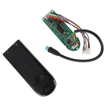 Imagem de Generic Placa de Exibição Digital de Scooter Elétrica Com Tampa do Painel para G30 - Peças de Reposição Leves e Resistentes para Manutenção e Reparo - Feito de PCB + Plástico + Silicone 3,8 X 1,4