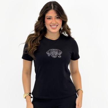 Imagem de Camiseta Beagle T-shirt Manga Curta Feminina-Feminino