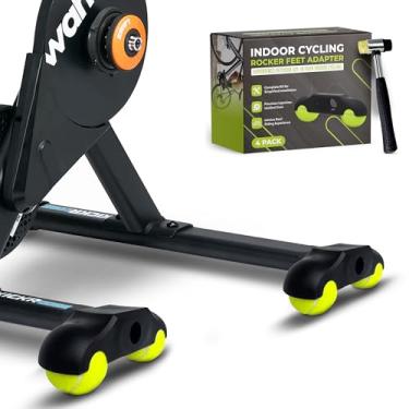 Imagem de Pacote com 4 adaptadores de 8 bolas com bolas de tênis para Wahoo Kickr Core 2, acessório espesso moldado por injeção para treinadores inteligentes de ciclismo de bicicleta interna para tornar sua