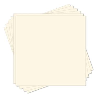 Imagem de Cartolina creme 30 x 30 cm, cartolina Goefun Ivory 36 kg, papel pesado para impressão, convites, scrapbook, obras de arte e artesanato, Cricut, álbuns de fotos, pacote com 24