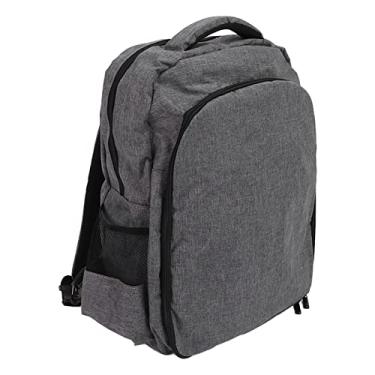 Imagem de Cryfokt Mochila de Barbeiro Profissional Leve Bolsa de Ferramentas de Cabeleireiro para Cortadores de Suprimentos, Organizador de Estilo de Grande Capacidade para Cabeleireiros, Mochila de Ferramentas de Cabelo para Escola de Academia de Maquiagem