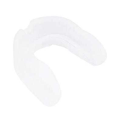 Imagem de ZJchao Protetor de Dentes Adultos de EVA Durável Acessório Esportivo de Alto Impacto para Boxe Taekwondo Futebol Bjj Beisebol Muay Thai Branco Rosa Transparente (Cor transparente)