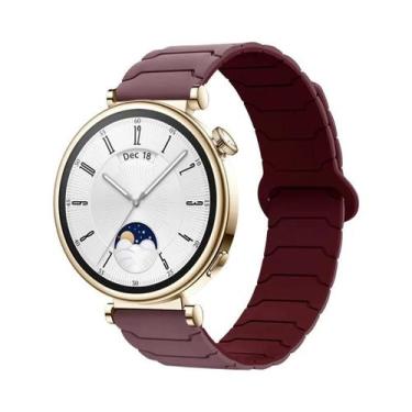 Imagem de Pulseira Magnética De Silicone De 18mm 20mm 22mm Para Samsung Galaxy W