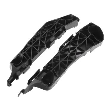 Imagem de INFINAUTO Suporte de para-choque, lado esquerdo e direito, suporte de retenção de para-choque dianteiro N° 525350R020/525360R020 para Toyota RAV4 2006-2012 plástico ABS preto, 1 par