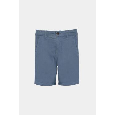 Imagem de Bermuda Aramis Chino Algodão Color Sarjada Azul Indigo-Masculino