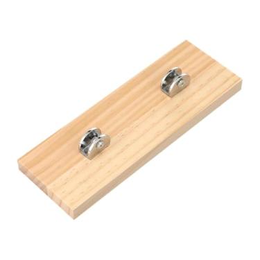 Imagem de Baoblaze Expositor de vidro com cavalete de madeira decorativo, versátil e ajustável para azulejos de cerâmica, placas coloridas, ideal para escritórios e