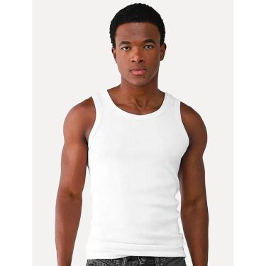 Imagem de Regata John John Masculina Canelada Under White Branca-Masculino