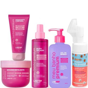 Imagem de Kit Beleza Corporal Princesa Banho Premium Com Mousse/Gel De Banho/Hid