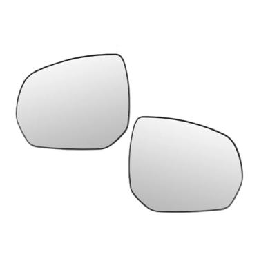 Imagem de Lh rh espelho retrovisor aquecido vidro compatível com peugeot 3008 2009-2016 citroen c3 picasso 2009-2019 c4 picasso 2007-2013(1pc Left Right)