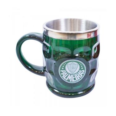 Imagem de Caneca Térmica Com Tampa 500ml - Palmeiras-Unissex