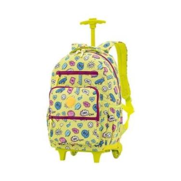 Imagem de Mochila Carrinho Rosa Iogurte Kids Reactions | Seanite-Unissex