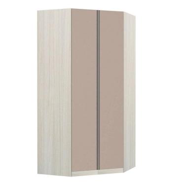 Imagem de Guarda-Roupa Modulado Canto Closet 2 Portas 1 Cabideiro 7 Prateleiras Luciane Móveis