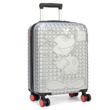 Imagem de Mala De Viagem Pequena Prata Mickey Cadeado Luxcel Up4you