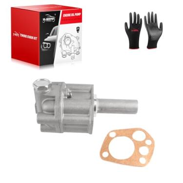 Imagem de YA-MAYPAY Bomba de óleo do motor compatível com Datsun 1981-1983 280ZX, para 1989-1990 240SX,1990-1994 D21,1998-2004 Frontier, 1995-1997 Pickup, 2000-2004 Xterra, para 2000-2004 0,4 L 2. 8L OE