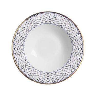 Imagem de Conjunto 6 Pratos Fundo 25cm Alleanza Cerâmica Feldspática