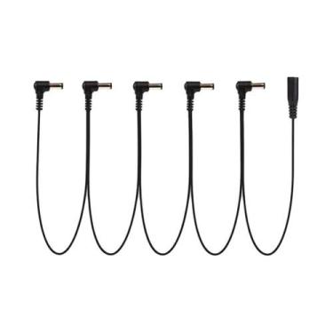 Imagem de Cabo Daisy Chain Para Pedais De Guitarra 1 Para 2 3 5 6 8 10 Vias Adap