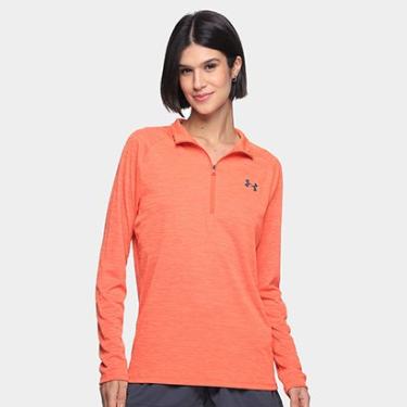 Imagem de Blusa Under Armour 1/2 Zip Tech Tex Feminina-Feminino