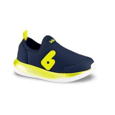 Imagem de Tênis Infantil Menino Bibi Flash Amarelo Cor:;Tamanho:21-Masculino