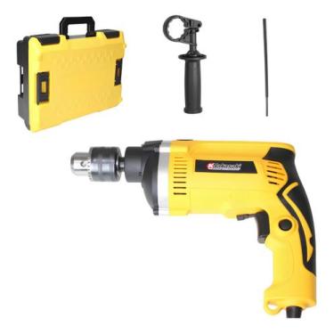 Imagem de Furadeira Profissional De Impacto 13mm 900w Com Maleta - Nakasaki, 110