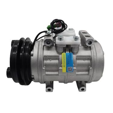 Imagem de Compressor de ar condicionado 10P17C, compatível com 80 90 100 034260808B 034260808C 034260805C 034260805D 147100-1600 16CA171(versão 2)