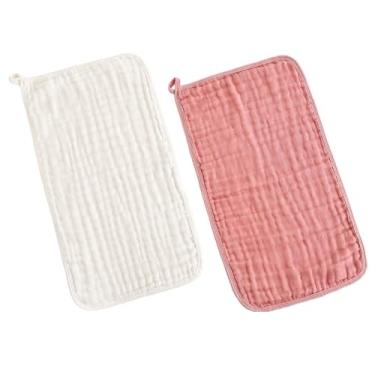 Imagem de Pacote com 2 panos de arroto para bebês ultra macios para bebês recém-nascidos, presentes de banho absorventes para meninas e meninos