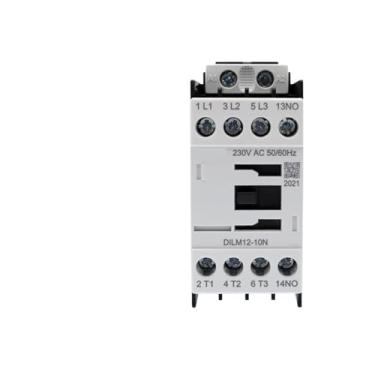 Imagem de ZCTTOUB Contator ICON DILM12-10N Tensão 24V50/60HZ, 36V50/60HZ, 48V50/60HZ, 110V50/60HZ, 220V50/60HZ, 230V50/60HZ, 380V50/60HZ, 400V50/60 Hz, CC 24V, DC110V, DC220V (DC24V)