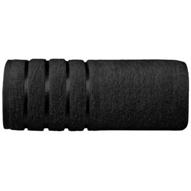 Imagem de Elegant Comfort Toalha de banho jumbo 100% algodão turco com 4 linhas de viscose - toalha de banho extra grande de qualidade de spa de hotel 89 x 187 cm ultra macia, super absorvente, secagem rápida