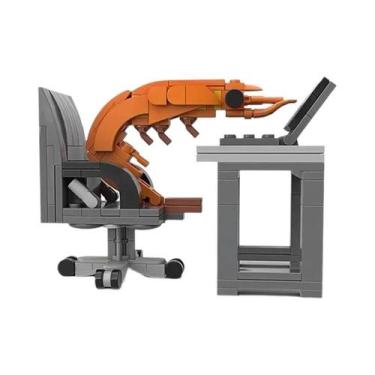 Imagem de Conjunto De Blocos De Montar Criativos De Camarão Para Adultos E Crian