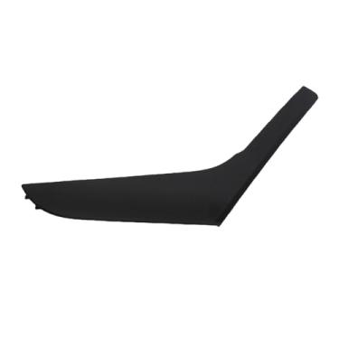 Imagem de Compatível com vw golf 6 gti mk6 2009 2010 2011 2012 2013 2014 acessórios interiores do carro maçaneta da porta capa painel guarnição substituição(Black-Left)