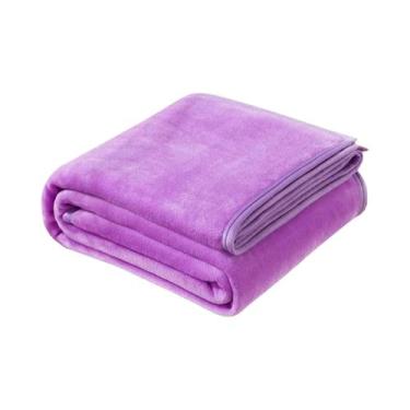 Imagem de Cobertor De Fleece Quente Tamanho Único Para Cama De Casal, Cobertor A