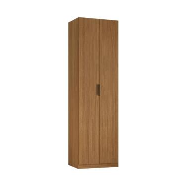 Imagem de Guarda-Roupa Modulado Altezza Clean 2 Portas 3 Gavetas Freijó 70 cm