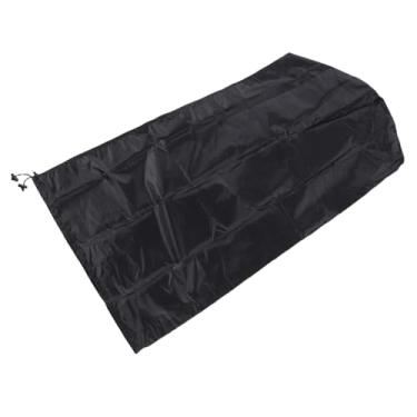 Imagem de AYNEFY Tampa Vertical para Aspirador de pó Bolsa de Armazenamento para Aspirador de pó Vertical, Limpador à Prova de Poeira e à Prova d'água Capa Preta Protetora para Limpador de Vassoura Doméstica