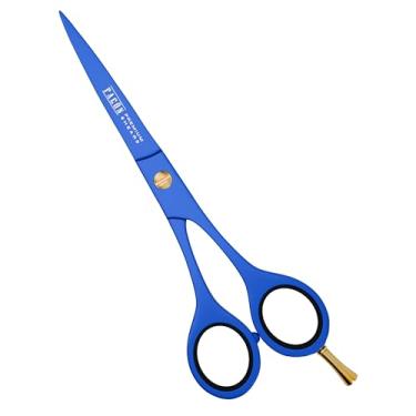 Imagem de Tesoura de corte de cabelo Facón – Tesoura de cabelo profissional de 16,5 cm, tesoura de barbeiro para salão de beleza, aço inoxidável japonês, tesoura premium de corte de precisão para homens