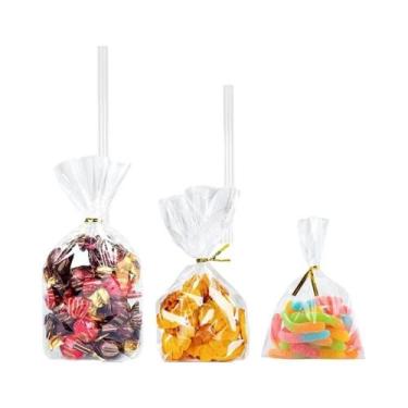 Imagem de Sacos Plásticos Transparentes 100-200pcs Para Embalagem De Doces, Piru