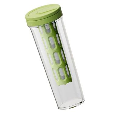 Imagem de ZJchao Garrafa para Cafeteira Cold Brew Grande Capacidade de 1L Infusor de chá Multiuso Com Filtro Garrafa de água Portátil à Prova de Vazamentos para Viagens Em Escritório Em Casa PA (Verde)
