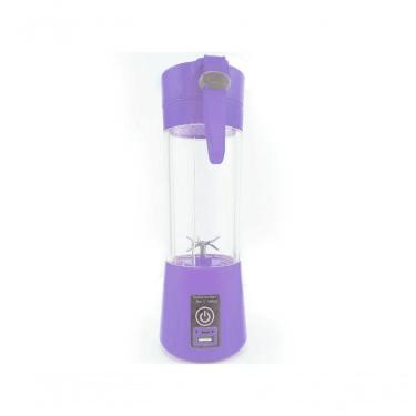 Imagem de Mini Liquidificador Portátil Usb 6 Lâminas - Roxo
