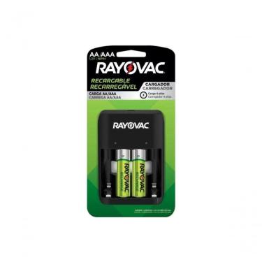 Imagem de Carregador De Pilhas Aa-aaa Rayovac Sm-4 Usb