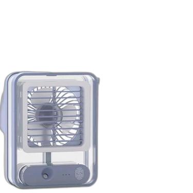 Imagem de Ventilador Portátil 3 Velocidades LED Umidificador Ar