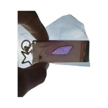 Imagem de Chaveiro De Anime Uchiha Itachi Em Acrílico Com Olhos Brilhantes Ao So