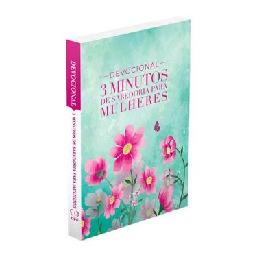 Imagem de Livro de Bolso Devocional 3 Minutos de Sabedoria Para Mulheres Verde e